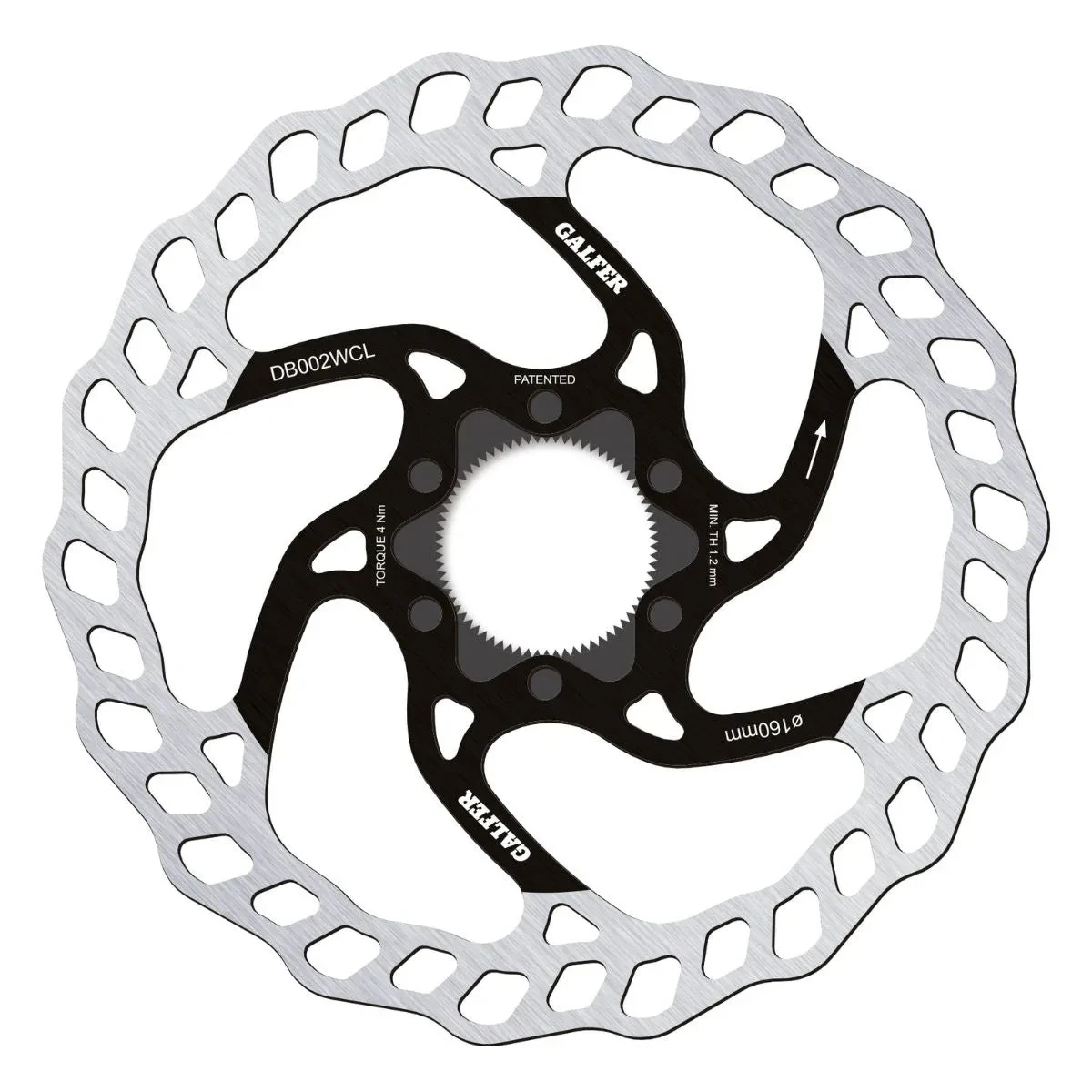 GALFER - MTB WAVE DISC ROTOR - CENTERLOCK