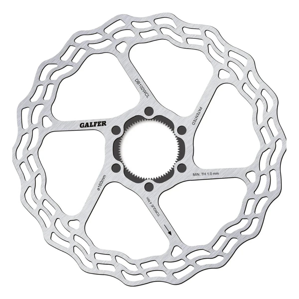GALFER - ROAD WAVE DISC ROTOR - CENTERLOCK