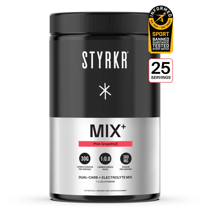 Styrkr Mix MIX+ Pink Graprefruit Dual-Carb Drink Mix